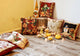 Seasonal Tapestry Woven Cushion Throw Pillow Covers, Dancing Ladies
