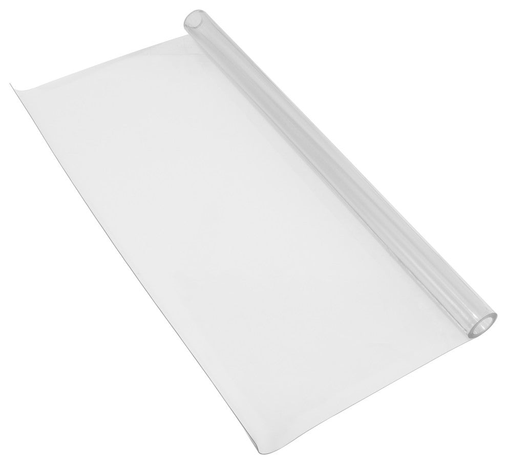 VEVOR 110"X46" Plastic Table Pad Thick Crystal Clear Table Cover PVC Tablecloth