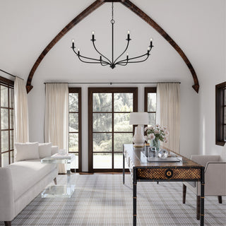 Capital Lighting 449981 Dolan 8 Light 52"W Candle Style - Matte Brass