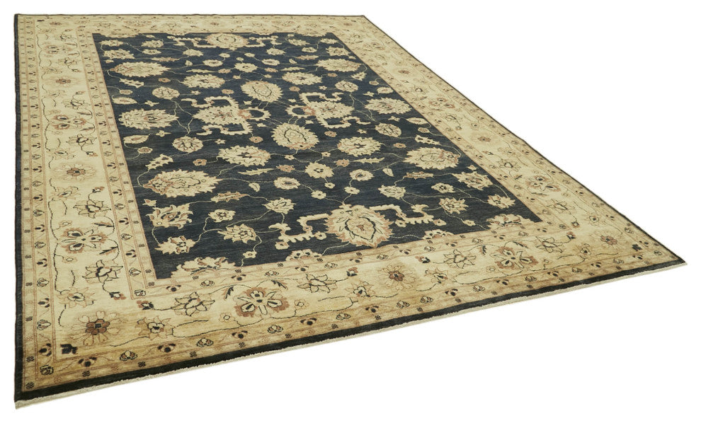 Rug N Carpet - Handmade Oriental 8' 0'' x 10' 3'' Wool Oushak Area Rug