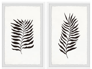 Fern Connection Diptych, Set of 2, 24x36 Panels