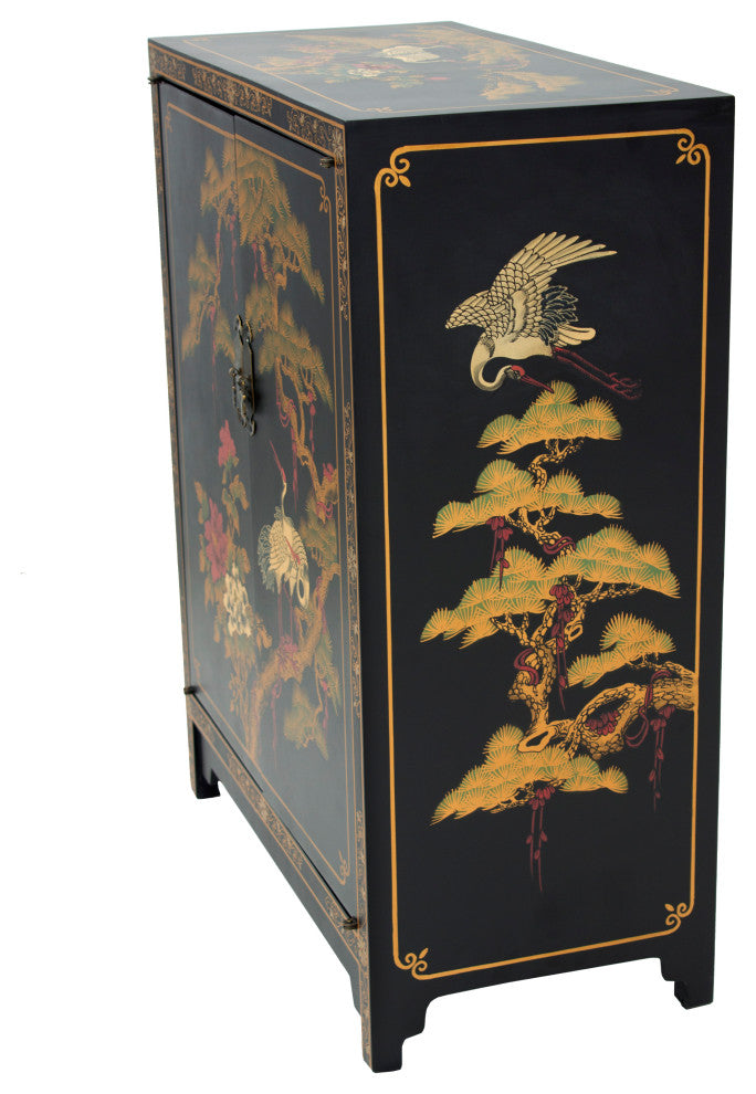Black Lacquer Cabinet