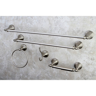 Kingston Brass 5-Piece Bathroom Accessory Set, Brushed Nickel