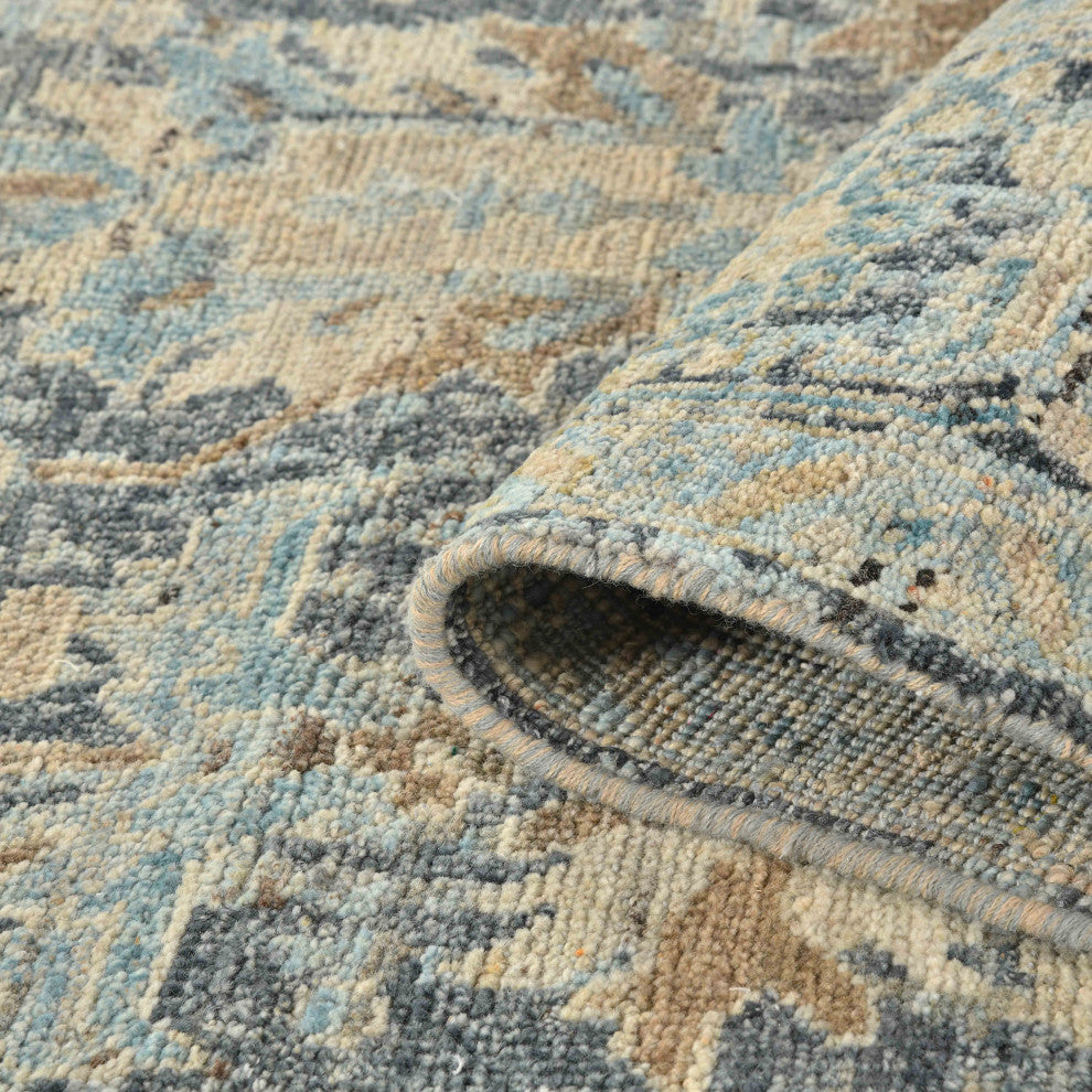 Craft Amerson Area Rug, Off White, 9' x 12', Bordered