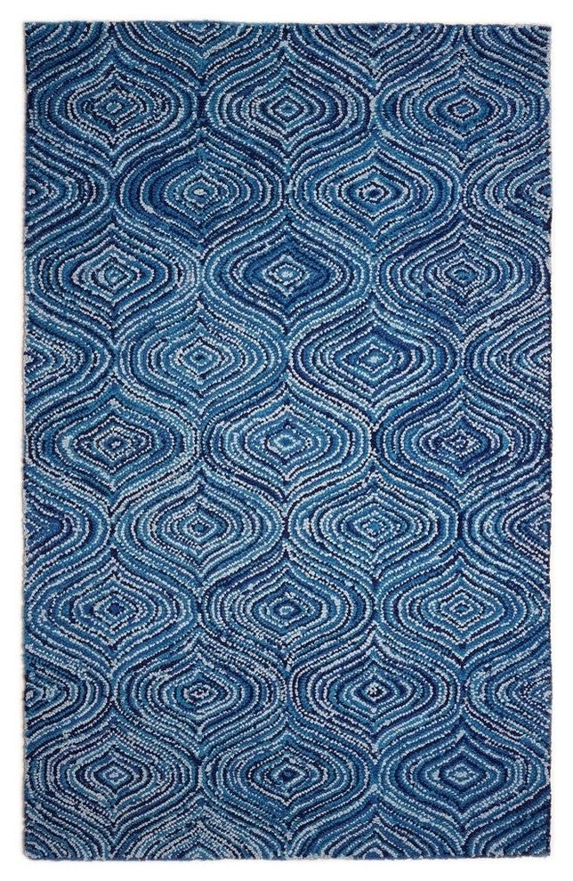 Anji Mountain Lantern Blue Skies Area Rug, 8'x10'