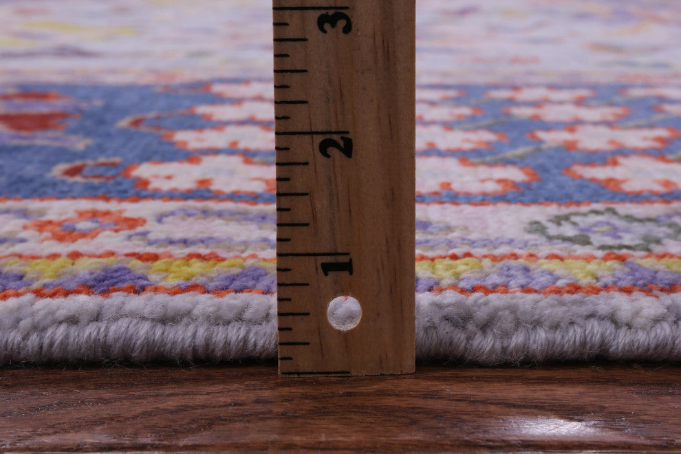 9' Square Turkish Oushak Handmade Wool Rug - Q15839