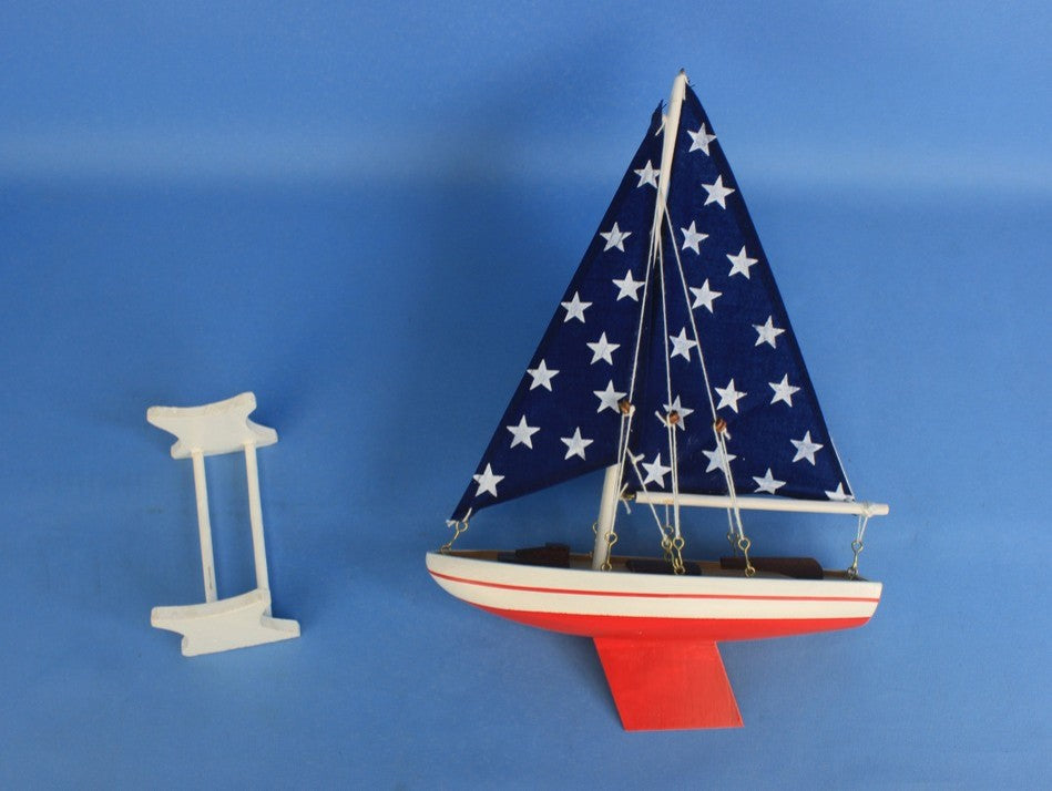 It Floats, Big Stars Floating Sailboat Model, 12"
