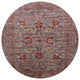 Ahgly Company Indoor Round Mid-Century Modern Area Rugs, 8' Round