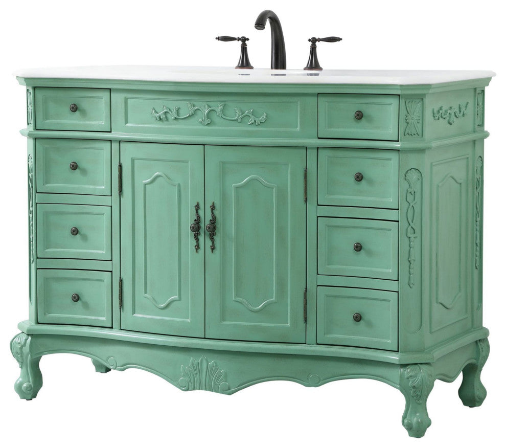 Elegant Lighting VF10148-VW Danville 48" - Antique Beige