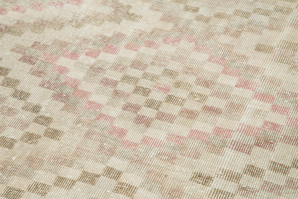 Rug N Carpet - Handmade Anatolian 3' 9'' x 10' 4'' Contemporary Area Rug
