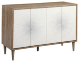 Dani 4 Door White Cabinet