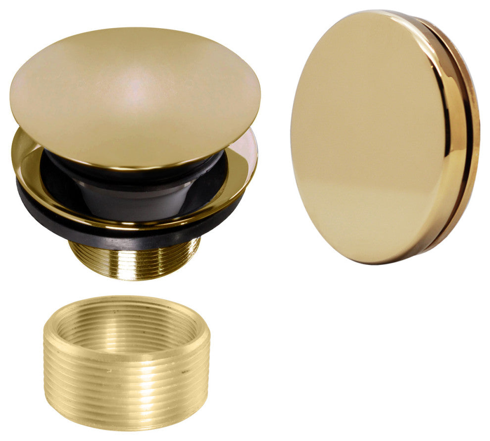 Florestone Snap-In Shower Strainer, Polished Nickel, Polished Brass