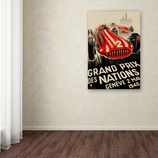Lantern Press 'Racecar 7' Canvas Art, 12" x 19"