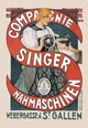 Compagnie Singer Nahmaschinen- Fine Art Giclee Print 24" x 36"