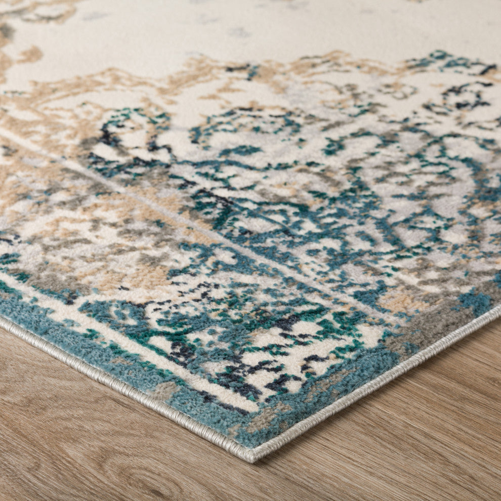 Dalyn Karma KM23 Ivory 3'3" x 5'1" Rug