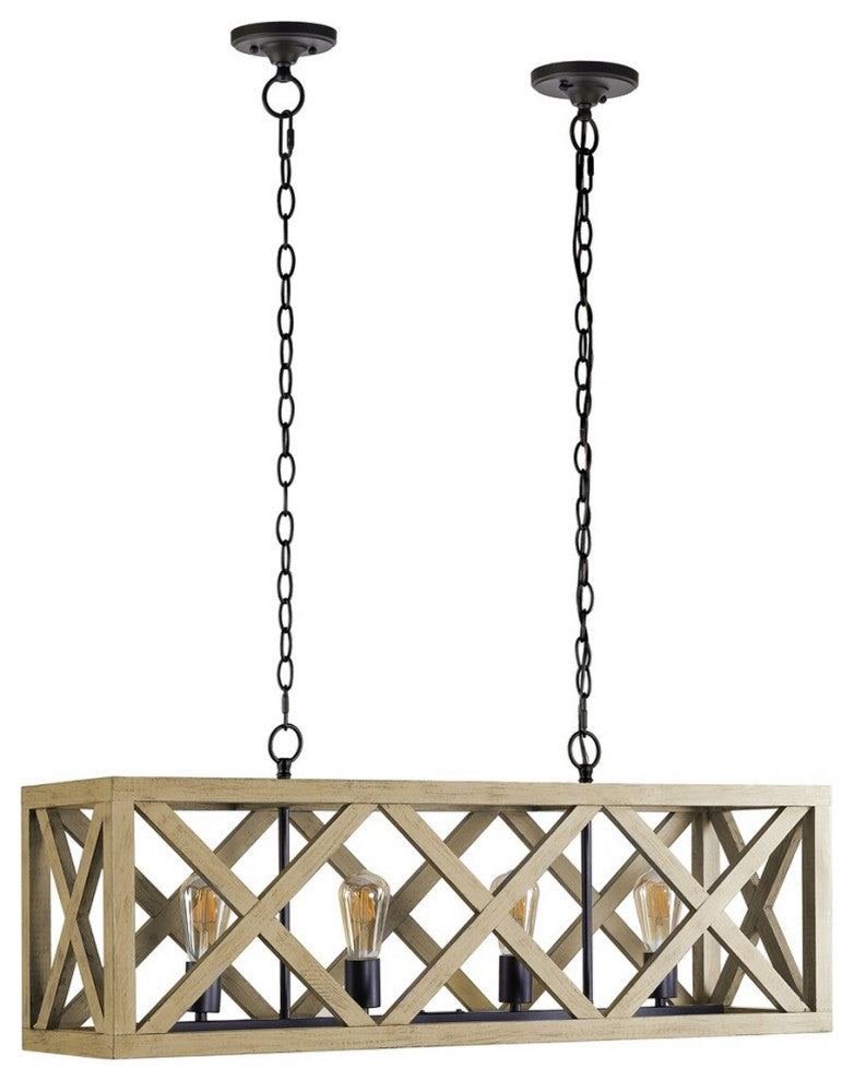 Safavieh Sagan Pendant Natural/Black
