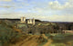 Jean-Baptiste-Camille Corot View of Pierrefonds Wall Decal