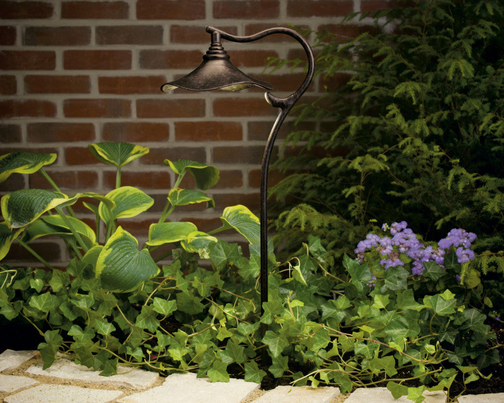 Cotswold 26" Aged Bronze Path and Spread 1--Light 12V