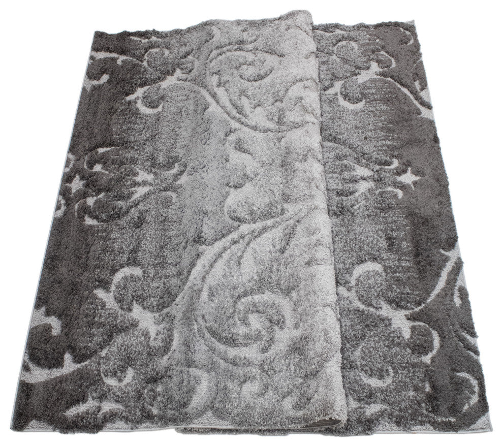 Noori Rug High-low Sierra Grey/Charcoal Rug