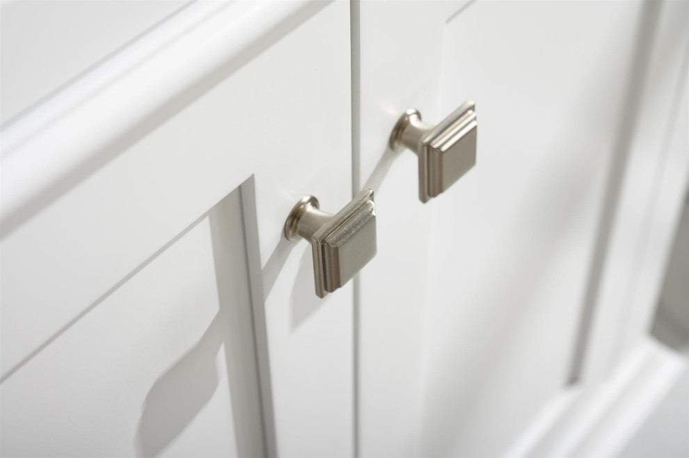 30" Single Sink Vanity Cabinet, White