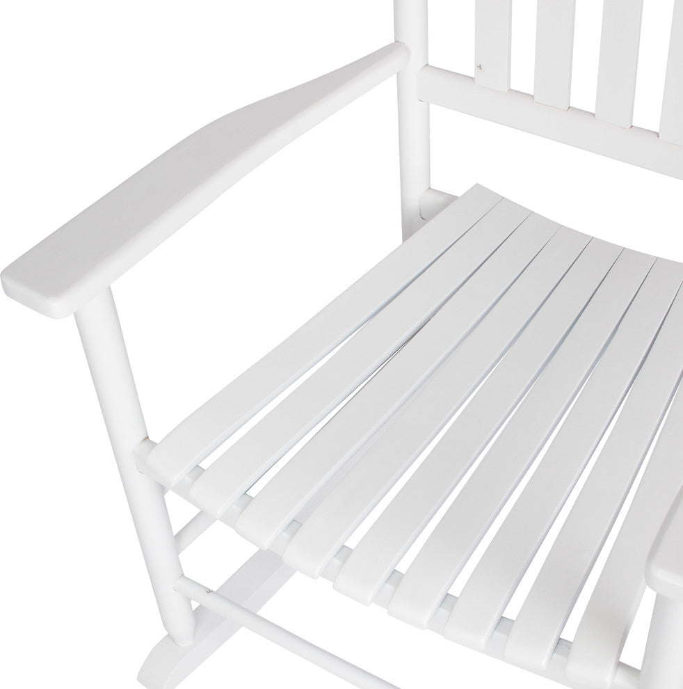 Maine Porch Rocker, White