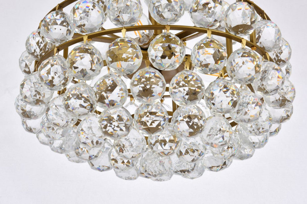 Seren 14" Pendant, Brass