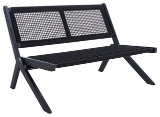 Safavieh Kobina 5 Piece Outdoor Living Set, Black