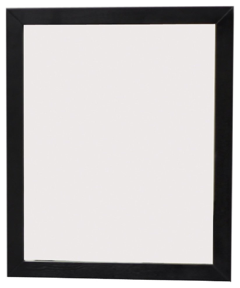 Della Wood-Framed Mirror, 24"