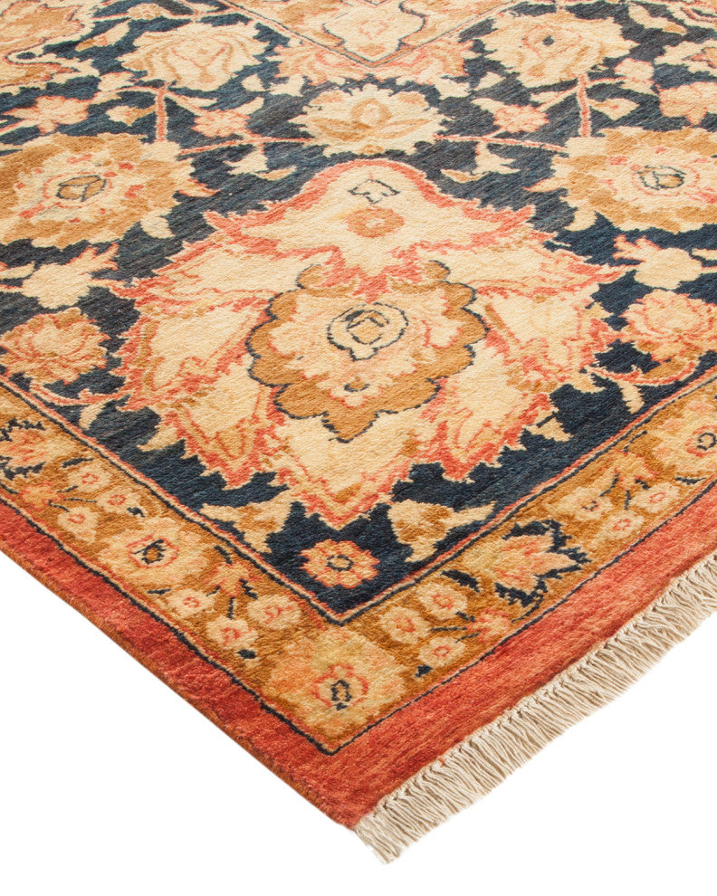 Mogul, One-of-a-Kind Hand-Knotted Area Rug Orange, 8'0"x10'6"