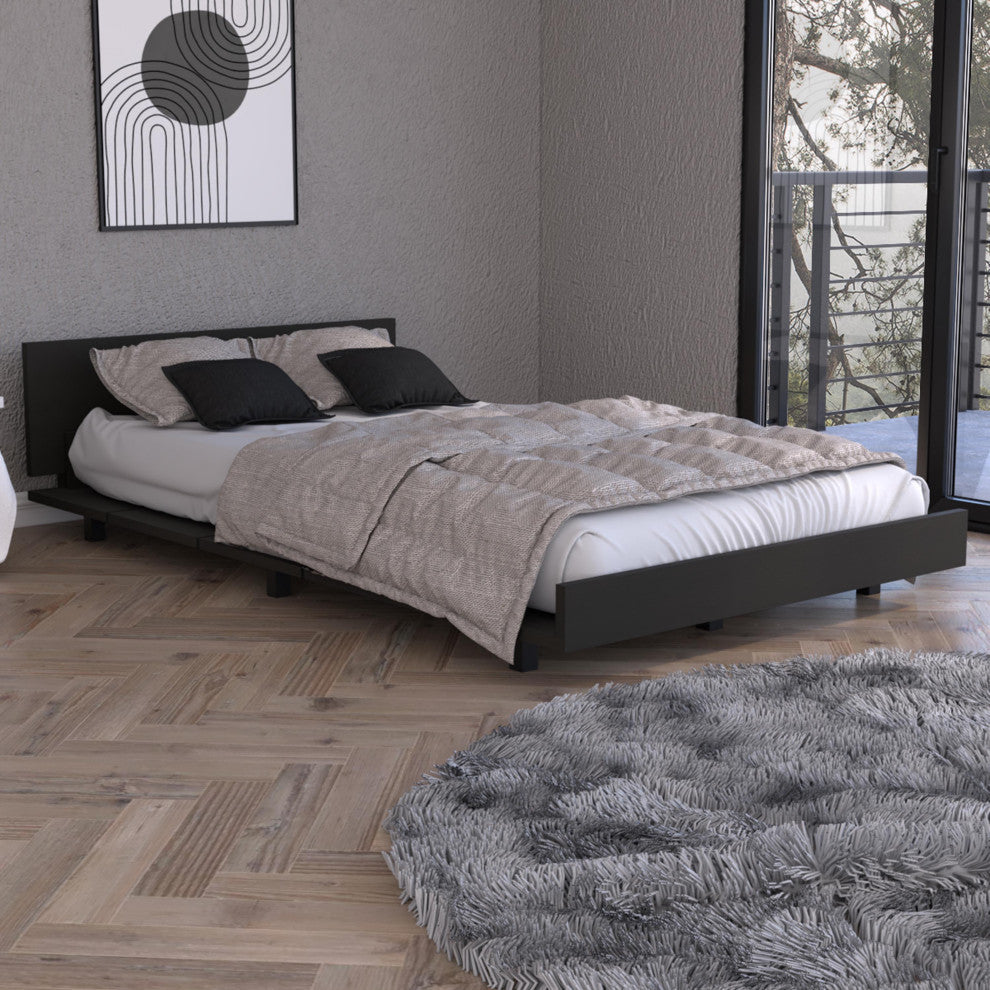 Ethereal Twin Bed Base, Black
