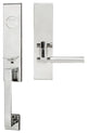 Sequoia Lever, Mortise Dummy Handleset, Right Hand, Polished Stainless Steel
