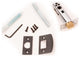 Palladian Plate Passage Set - 2-3/8"
