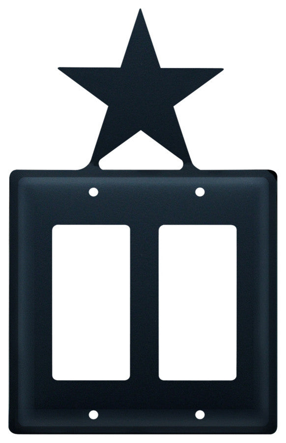 Double GFI Cover, Star