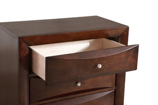 Front view with an open drawer; white background; focuses on a feature/detail.