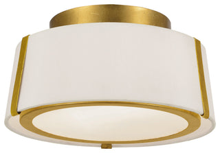 Crystorama Lighting Group FUL-903 Fulton 2 Light 12"W Semi-Flush - Black