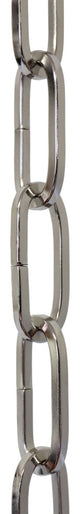 RCH Hardware Steel Standard Link Chandelier Chain, Polished Nickel, U45