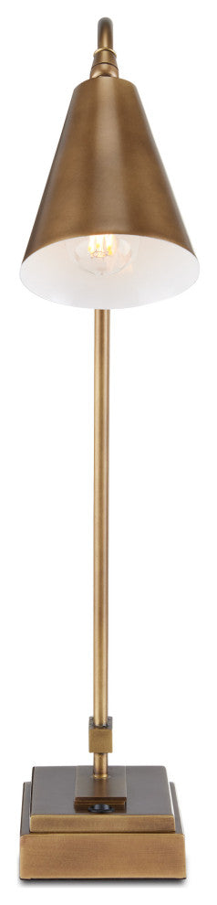 Symmetry Brass Desk Lamp