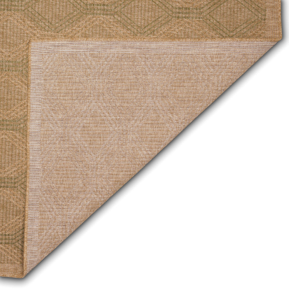 Sahara Links Indoor/Outdoor Rug Green 5'3"x7'3"