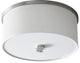Echo Ceiling Light in Satin Nickel