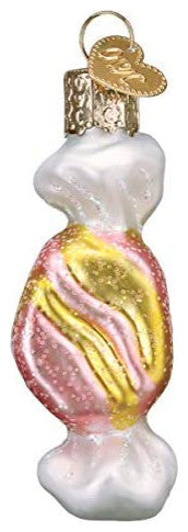 Old World Christmas Ornaments Salt Water Taffy Glass Blown Ornaments for Christm