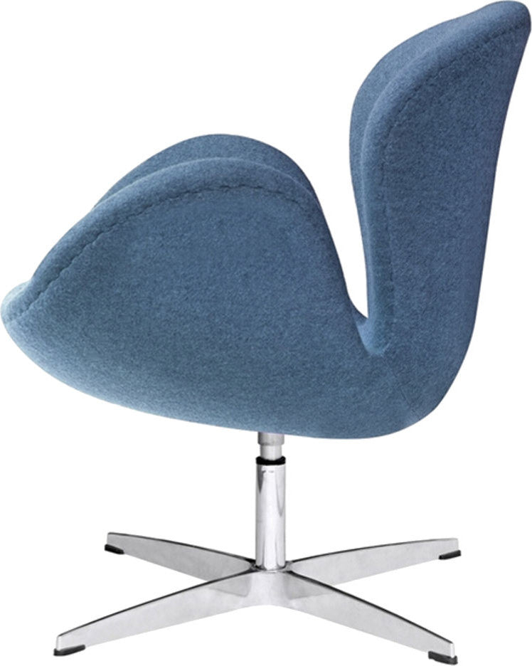 Modern Classics Swan Chair Fabric, Dark Gray