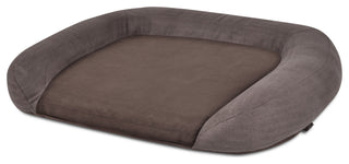 Memory Foam Lounger, Big Sur Brown, Medium