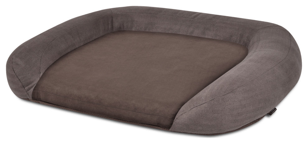 Memory Foam Lounger, Big Sur Brown, Medium