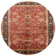 Ahgly Company Indoor Round Mid-Century Modern Area Rugs, 3' Round