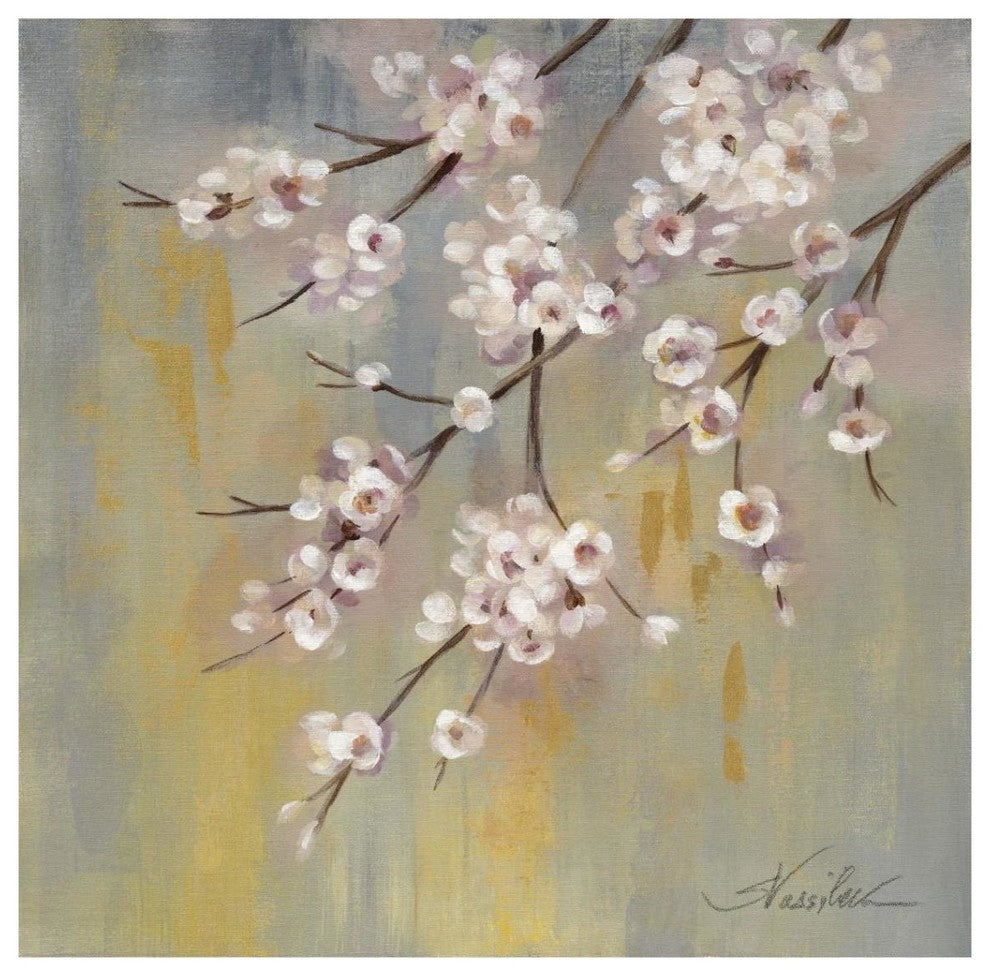 "Cherry Cloud I" Digital Paper Print by Silvia Vassileva, 38"x38"