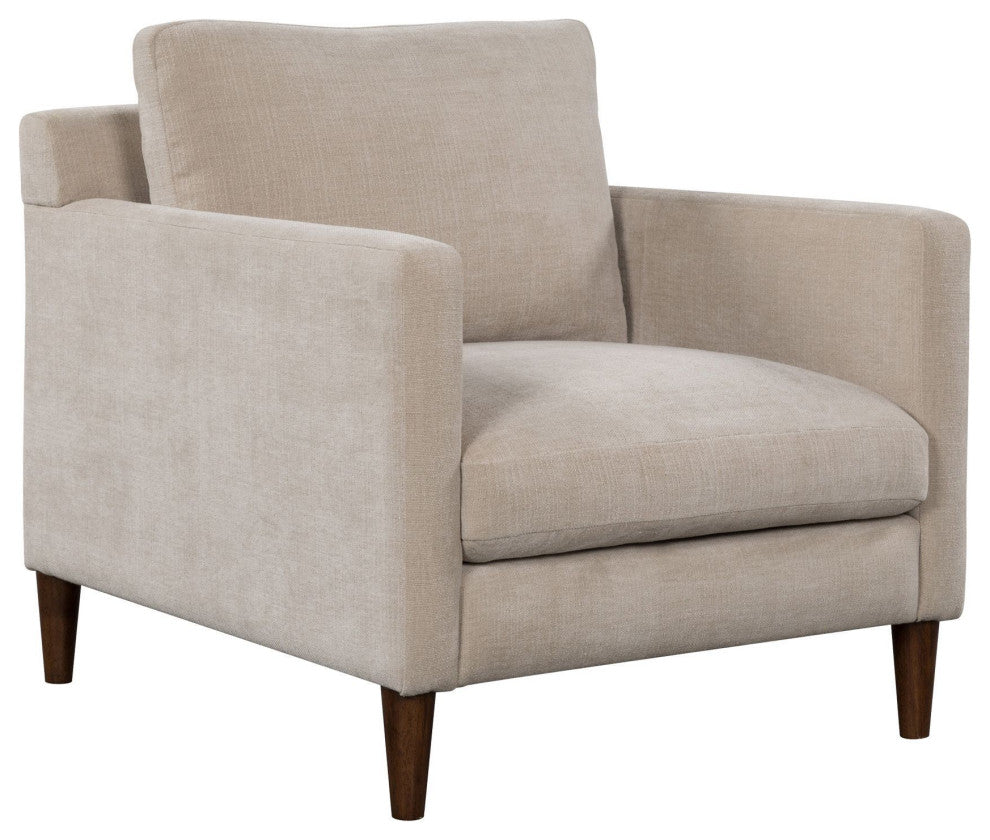 Las Vegas Upholstered Club Chair, Fawn