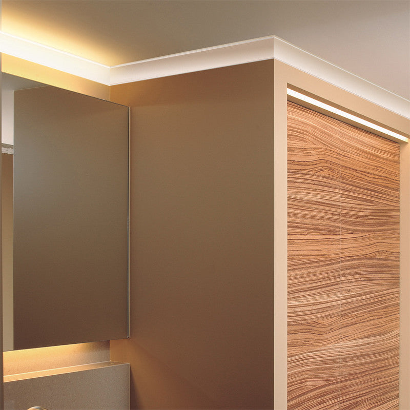 Orac Decor Plain Duropolymer Crown Moulding, Flexible Moulding