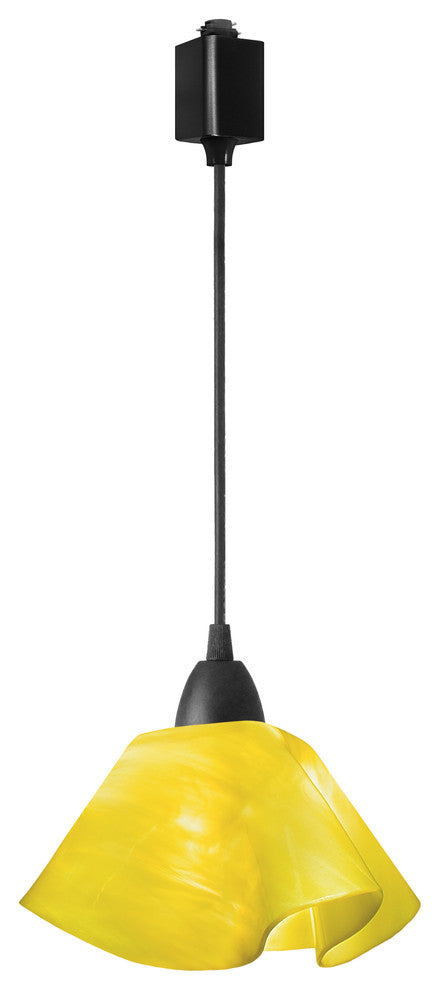 Jezebel Radiance Lily Track Light, Small, Canary Yellow