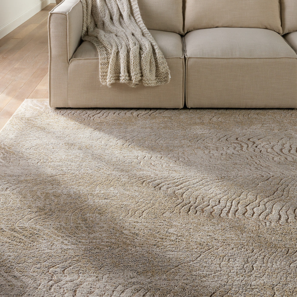 Jaipur Living Dune Animal Pattern Brown/ Taupe Area Rug 7'10"X10'6"
