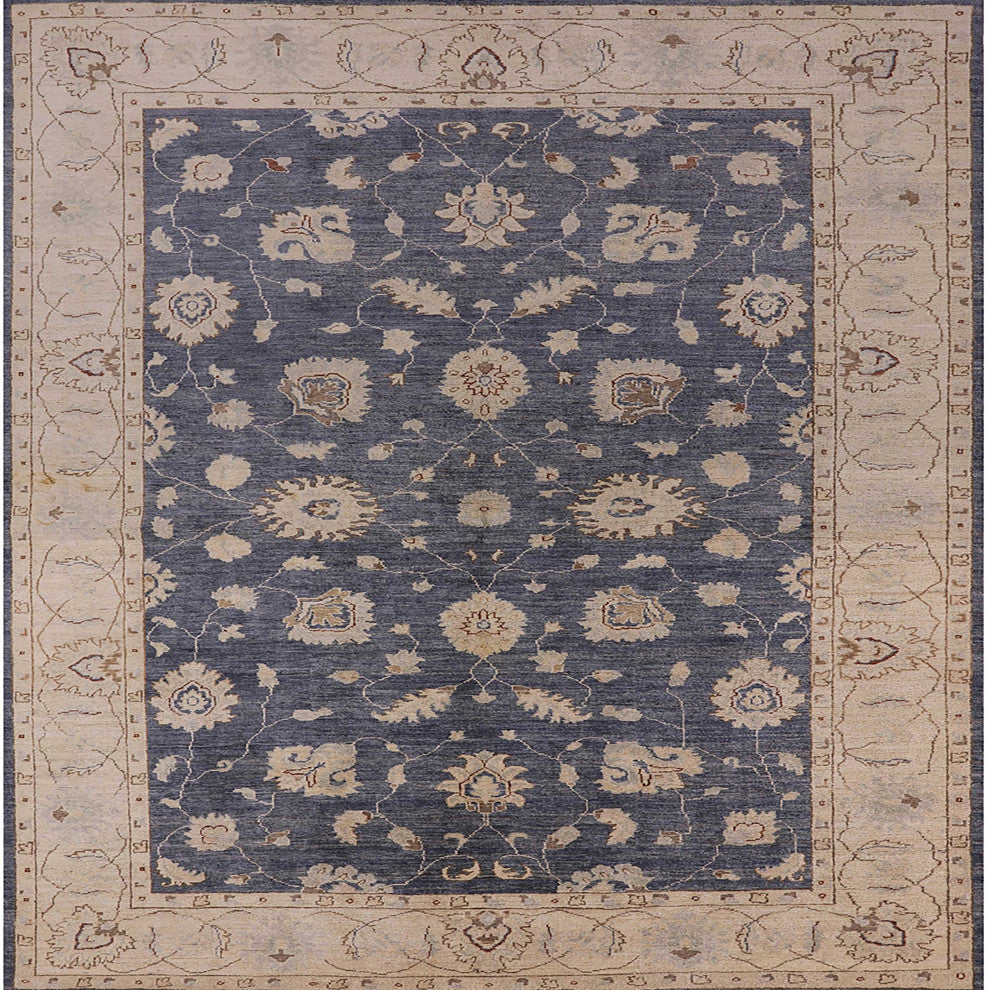 Ahgly Company Indoor Square Mid-Century Modern Area Rugs, 4' Square